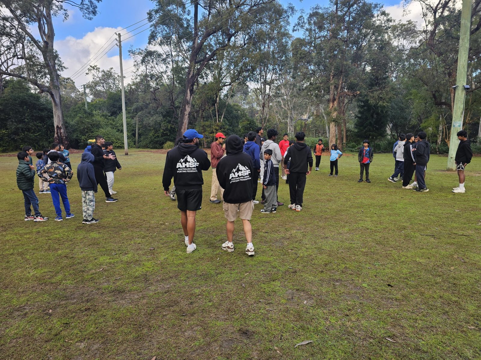 AHSF community circle activity