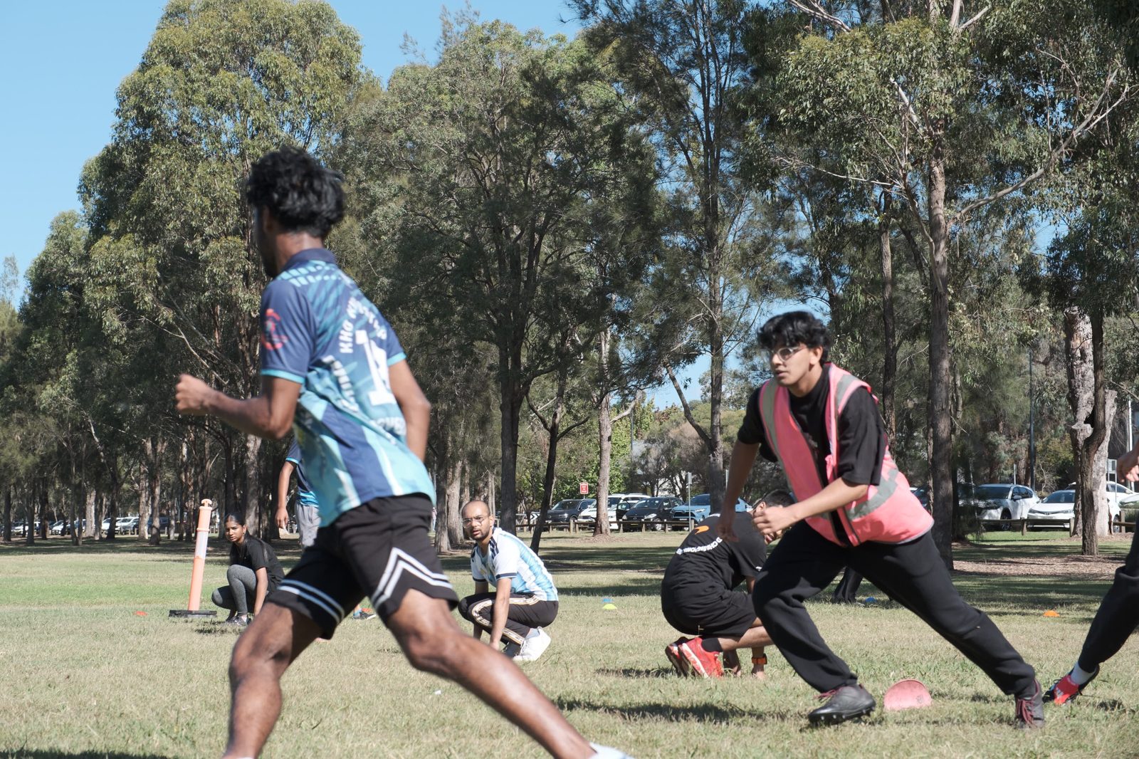 Kho Kho action at an AHSF event