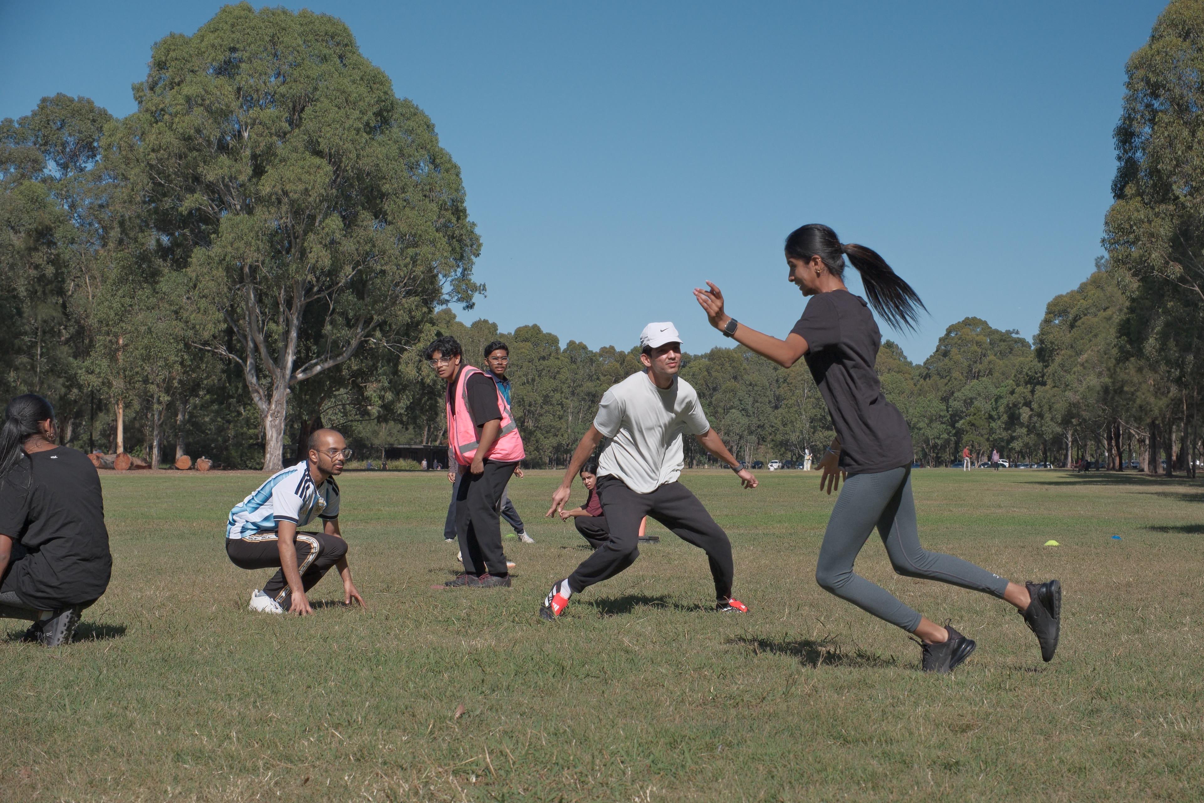 Kho Kho action
